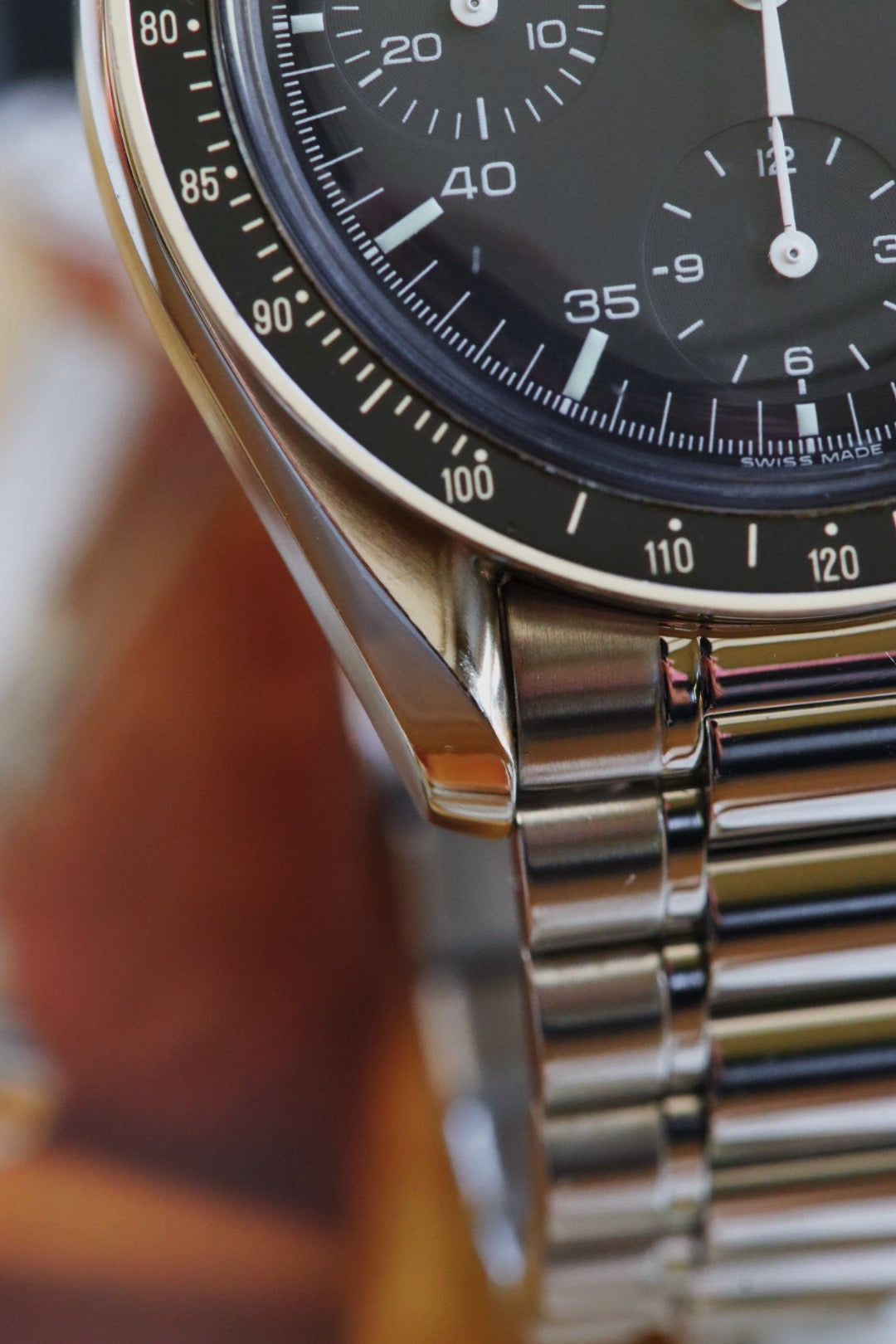 Omega Speedmaster Reduced 3510.50 – Automatique 39 mm – Cadran noir LumiNova