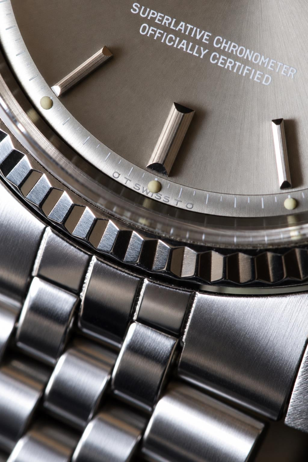 Rolex Datejust 1601 Ghost Sigma Dial – Gris Taupe – 36 mm – 1973