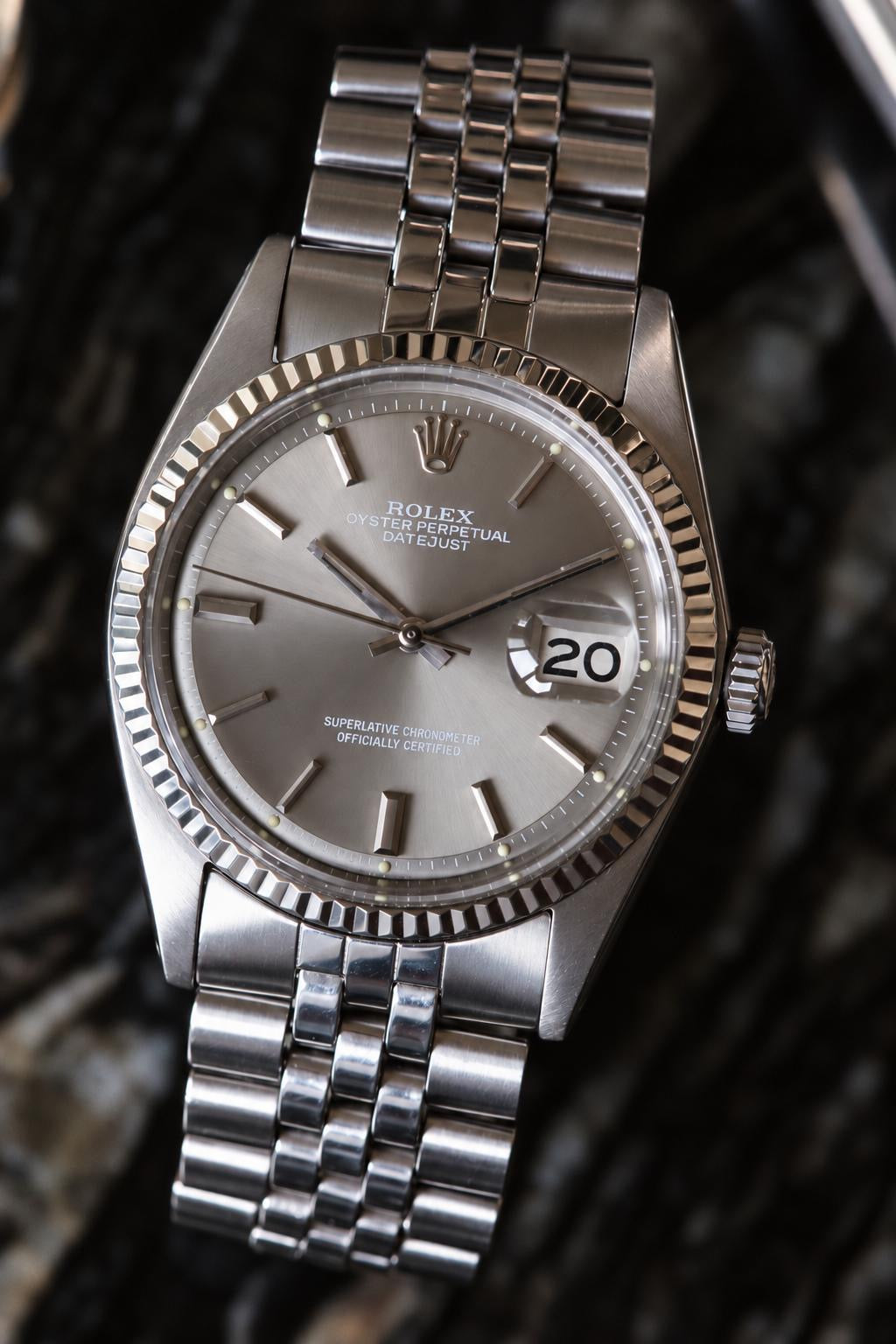 Rolex Datejust 1601 Ghost Sigma Dial – Gris Taupe – 36 mm – 1973