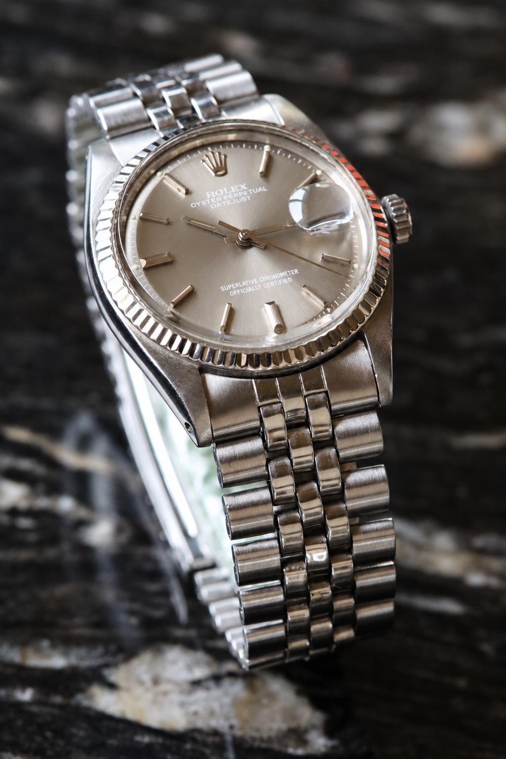 Rolex Datejust 1601 Ghost Sigma Dial – Gris Taupe – 36 mm – 1973