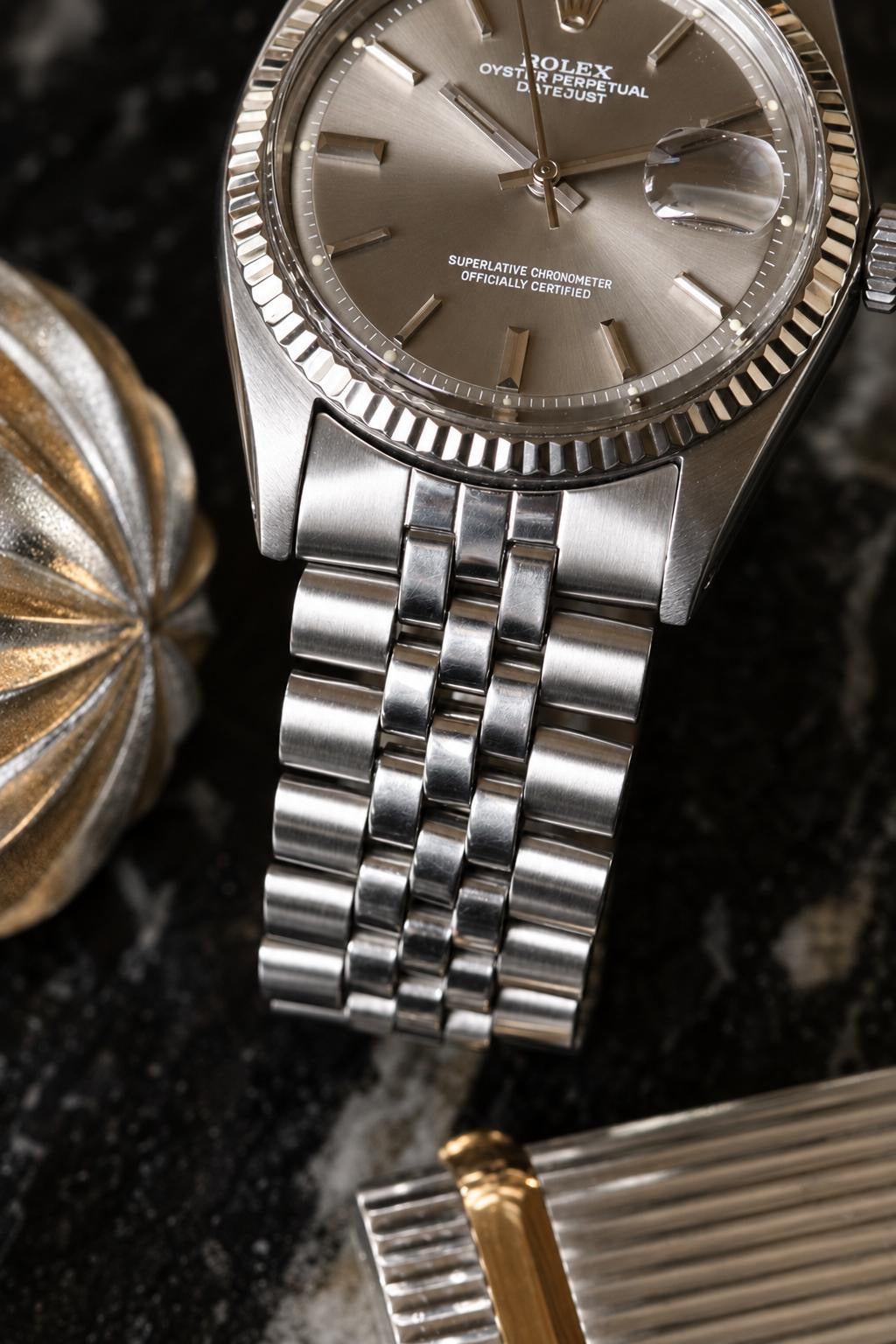 Rolex Datejust 1601 Ghost Sigma Dial – Gris Taupe – 36 mm – 1973