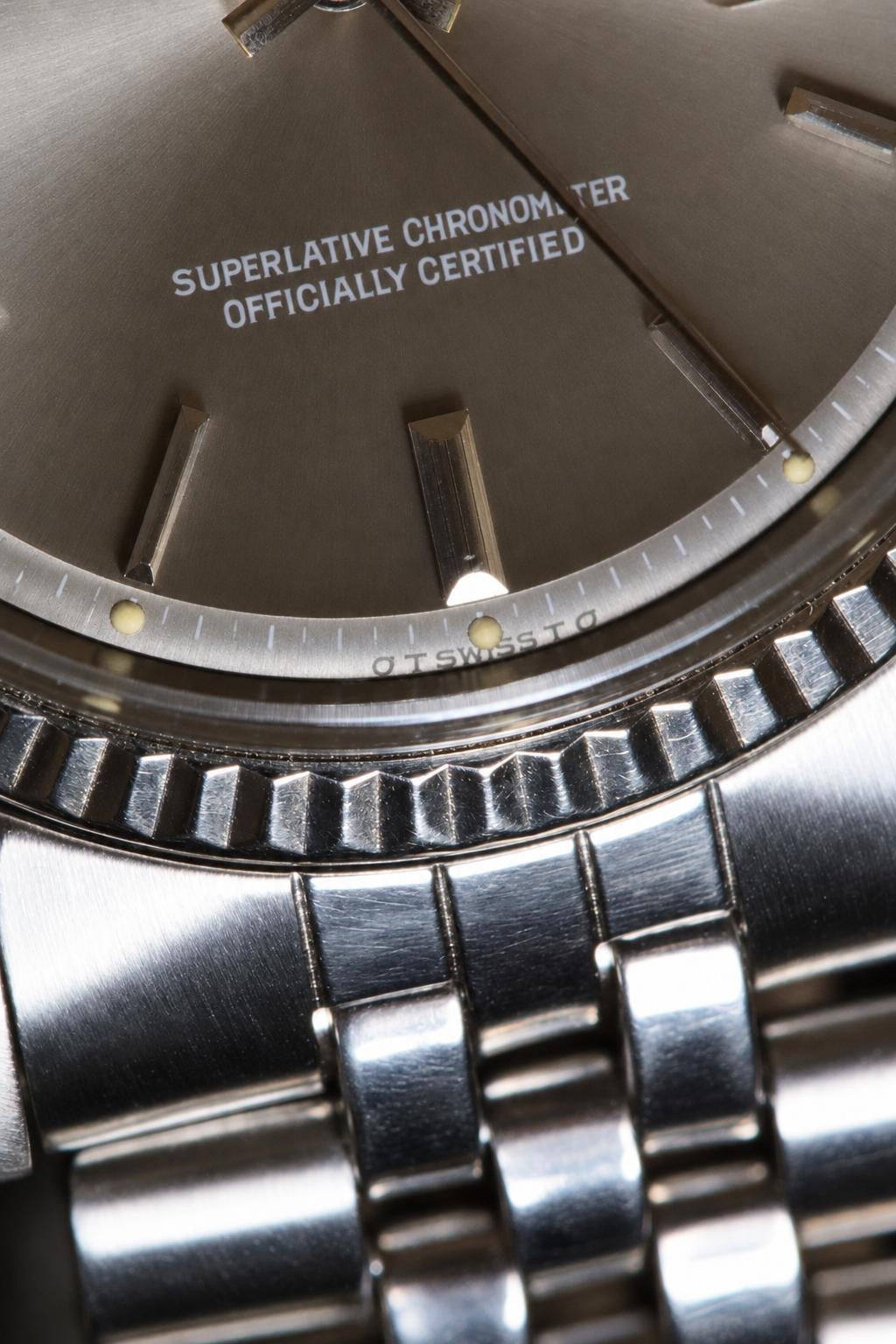 Rolex Datejust 1601 Ghost Sigma Dial – Gris Taupe – 36 mm – 1973